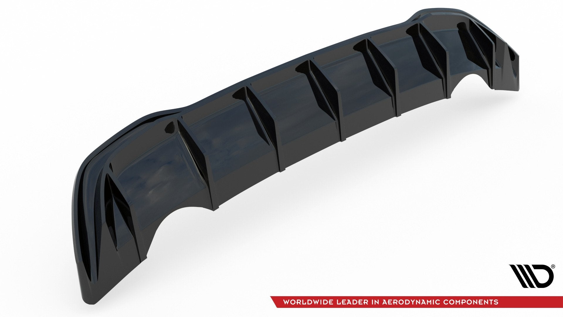 Prelungire difuzor bara spate Volkswagen Golf 8 2019- v3 - Maxton Design