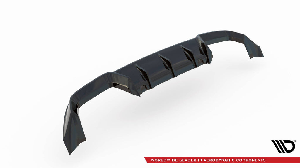 Prelungire difuzor bara spate Volkswagen Golf 7 R 2013-2016 v34 - Maxton Design