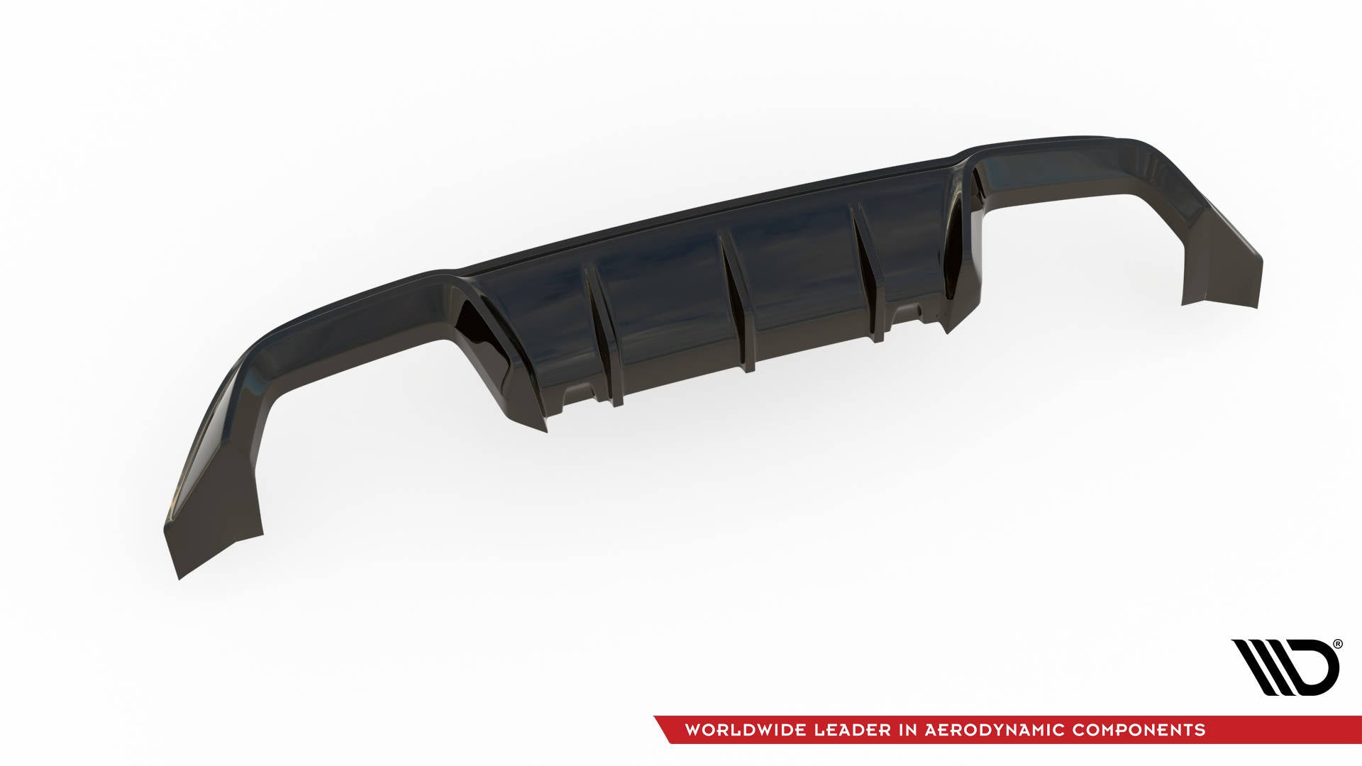 Prelungire difuzor bara spate Volkswagen Golf 7 R 2013-2016 v34 - Maxton Design