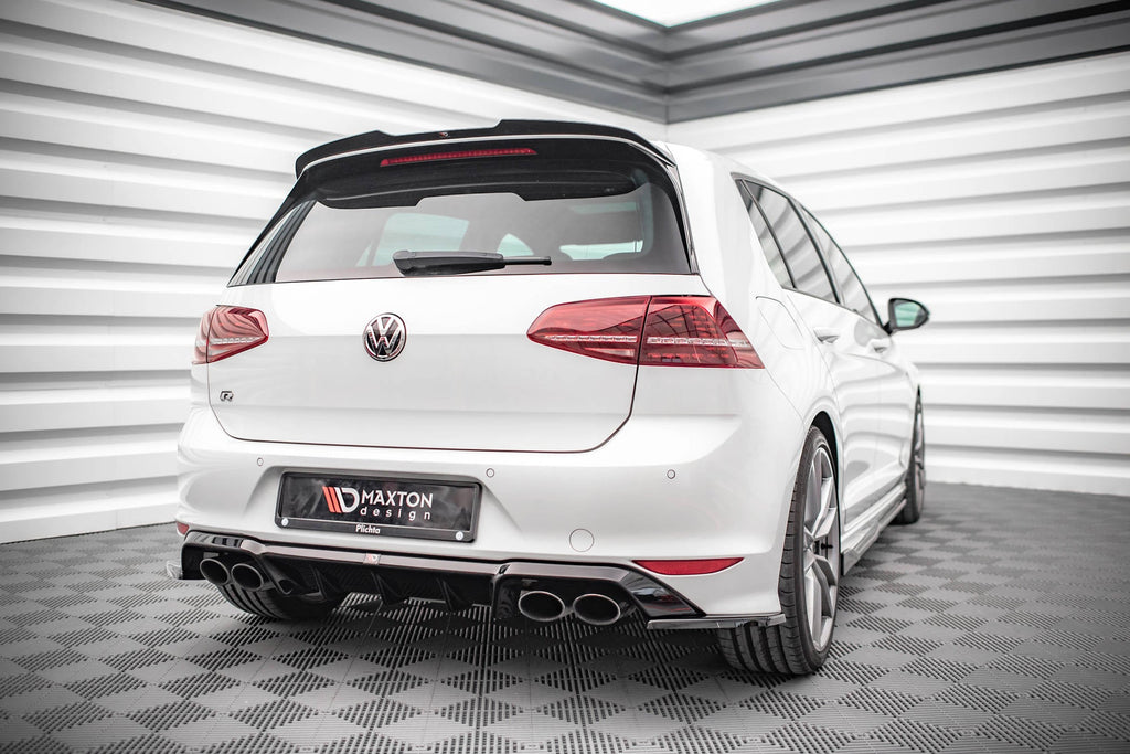 Prelungire difuzor bara spate Volkswagen Golf 7 R 2013-2016 v34 - Maxton Design