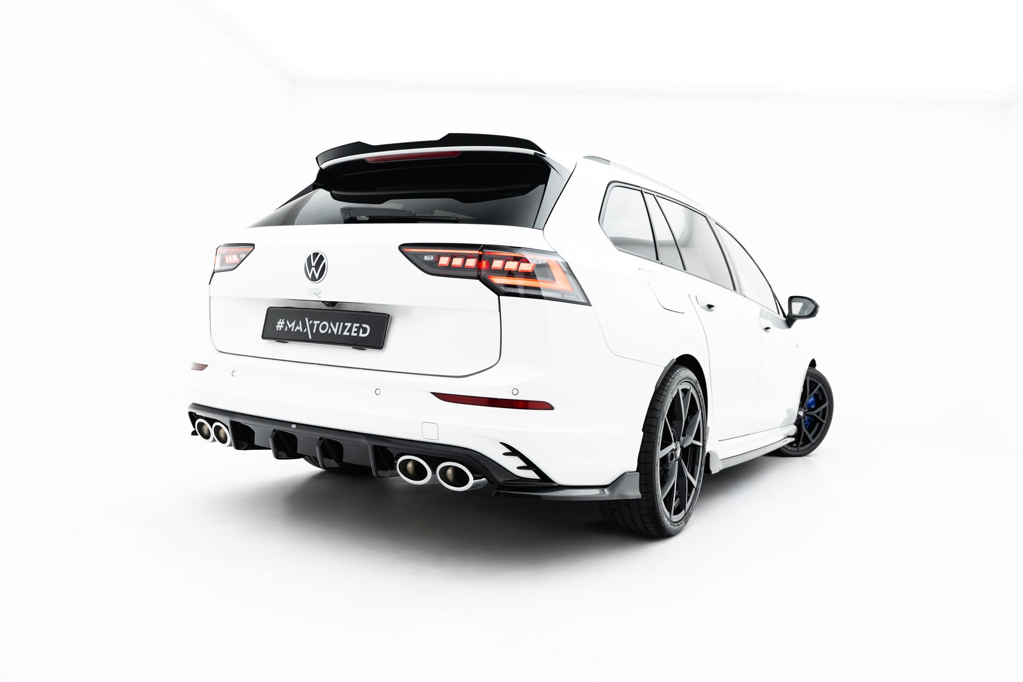 Prelungire difuzor bara spate Volkswagen Golf R Variant Mk8 / Mk8 Facelift 2020- v64 - Maxton Design