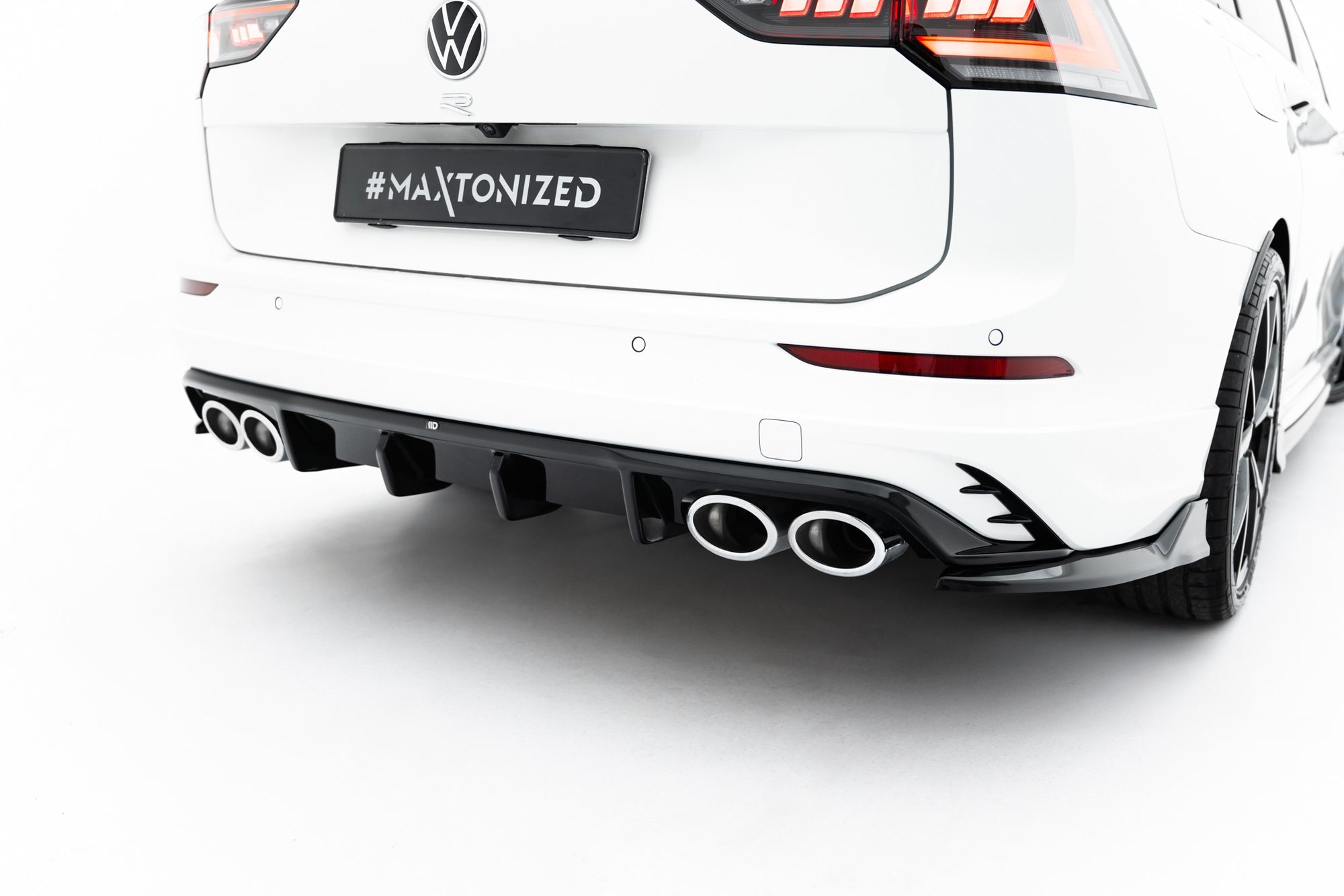 Prelungire difuzor bara spate Volkswagen Golf R Variant Mk8 / Mk8 Facelift 2020- v64 - Maxton Design