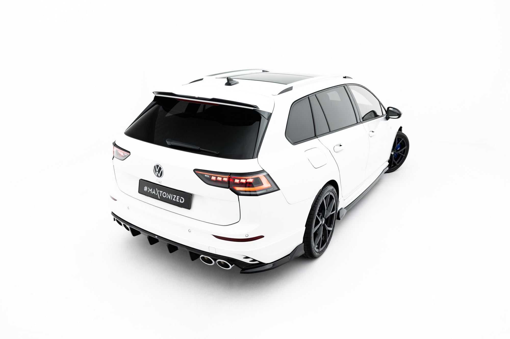 Prelungire difuzor bara spate Volkswagen Golf R Variant Mk8 / Mk8 Facelift 2020- v64 - Maxton Design