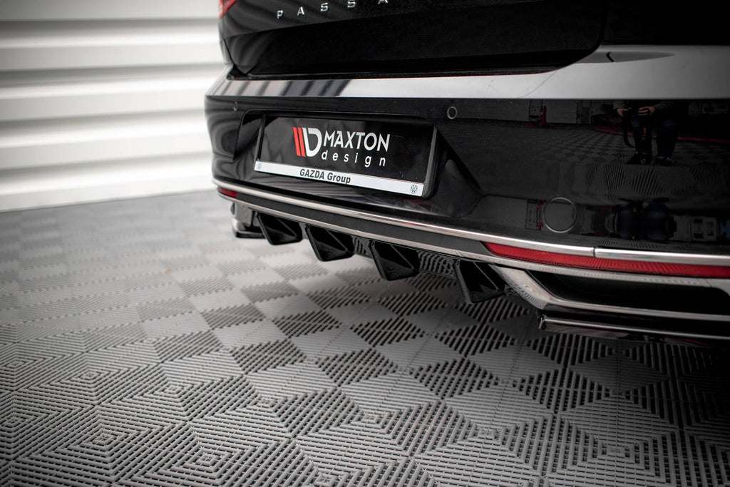Prelungire difuzor bara spate Volkswagen Passat B8 Facelift 2019- v8 - Maxton Design