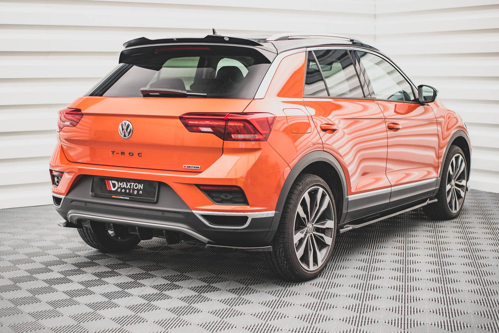Prelungire difuzor bara spate Volkswagen T-Roc Mk1 2017- v1 - Maxton Design