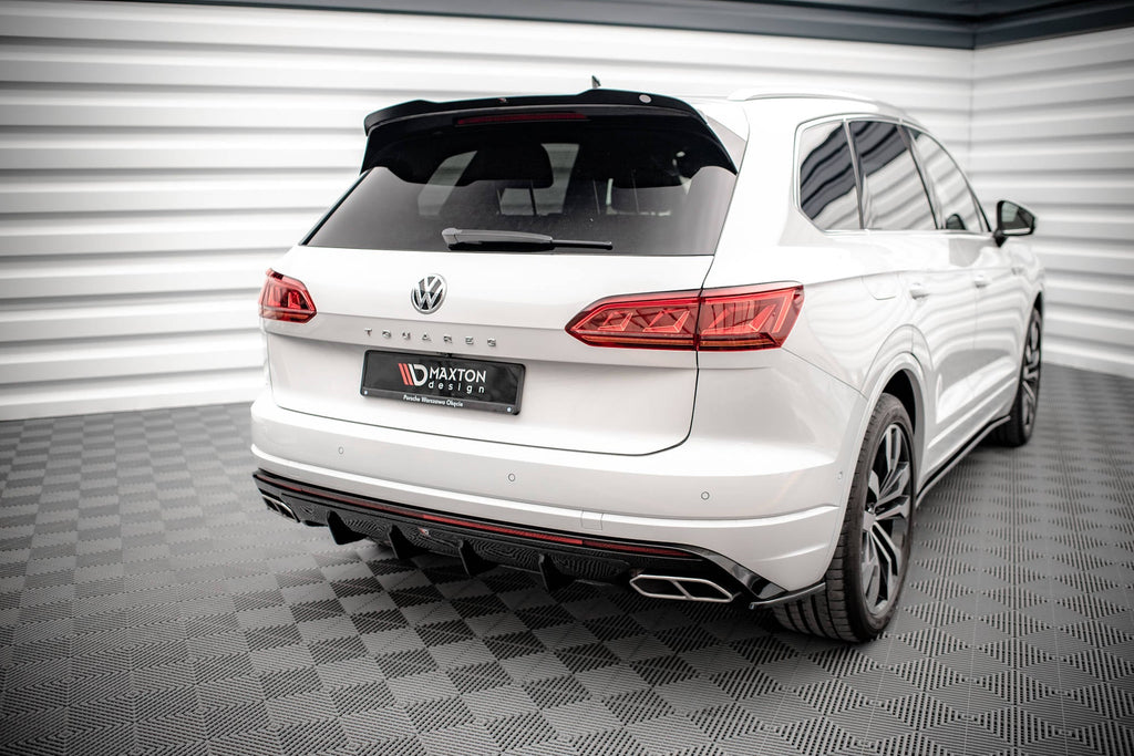 Prelungire difuzor bara spate Volkswagen Touareg R-Line Mk3 2018- v1 - Maxton Design