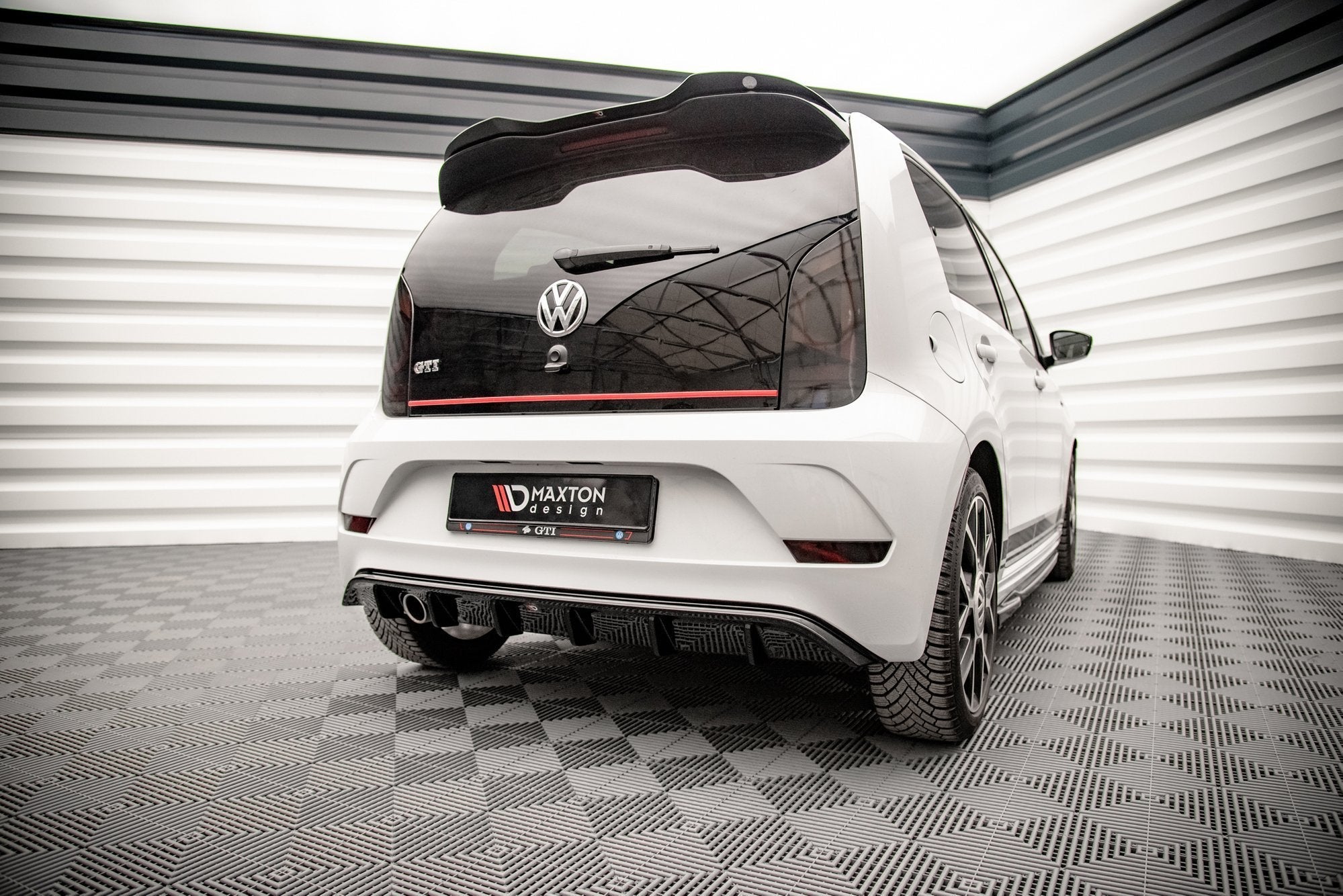 Prelungire difuzor bara spate Volkswagen Up GTI 2018- v1 - Maxton Design