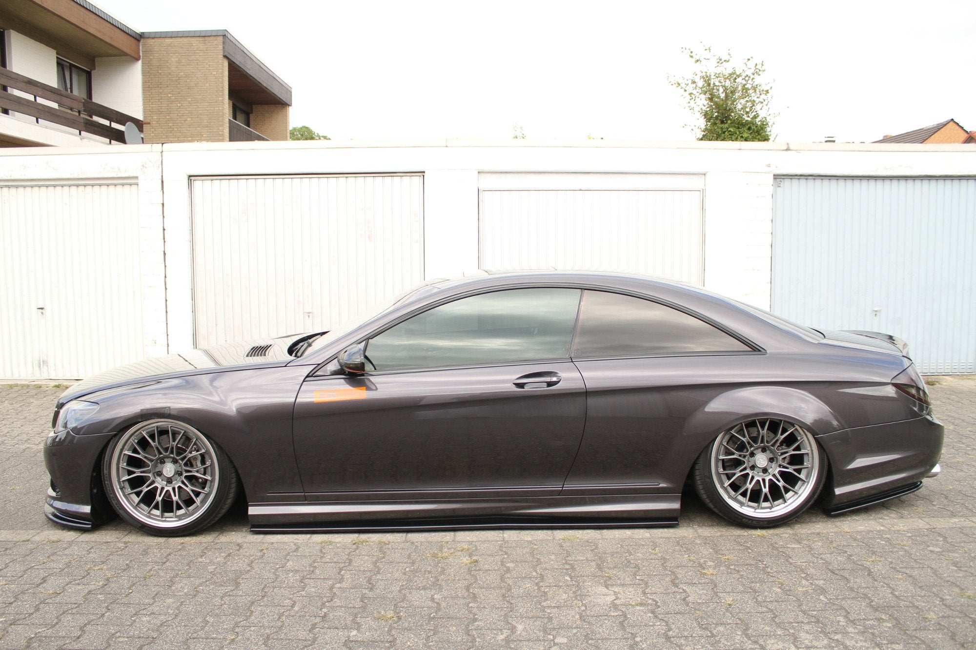 Praguri Mercedes CL 500 C216 Amgline 2007-2010 v1 - Maxton Design