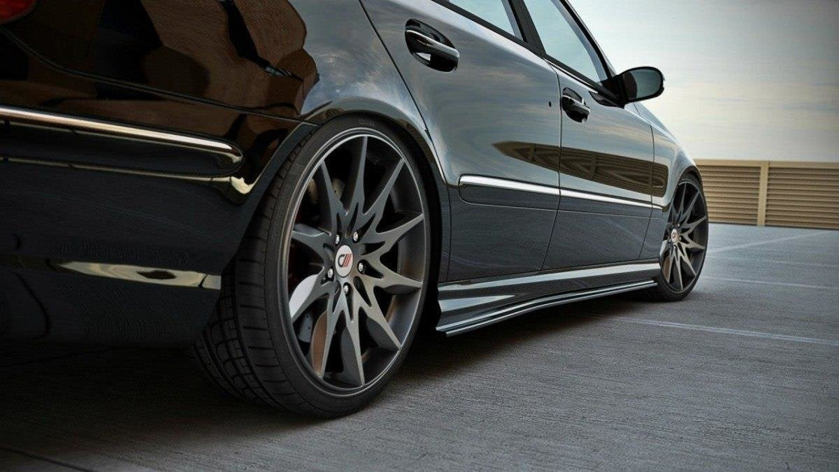 Praguri Mercedes E Class W211 Amg 2002-2009 v1 - Maxton Design
