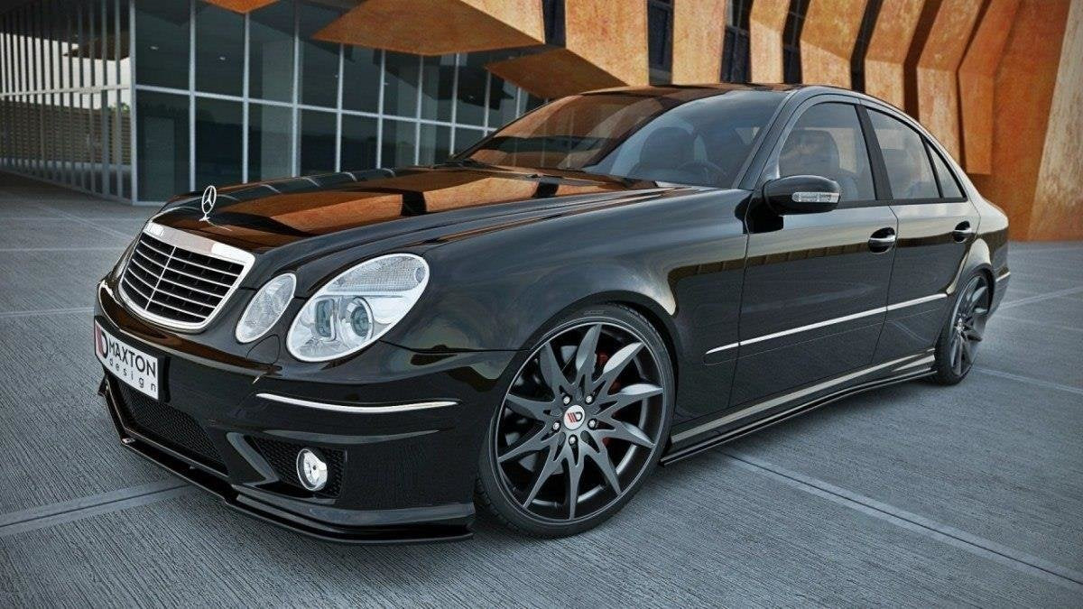 Praguri Mercedes E Class W211 Amg 2002-2009 v1 - Maxton Design