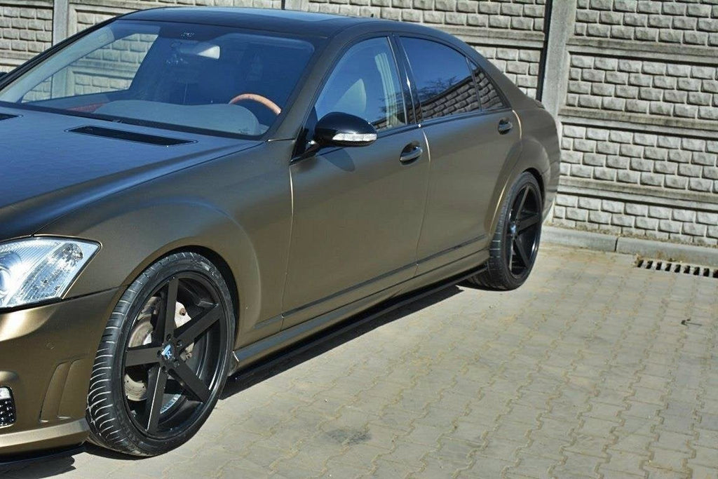 Praguri Mercedes S Class W221 Amg LWB 2005-2013 v2 - Maxton Design