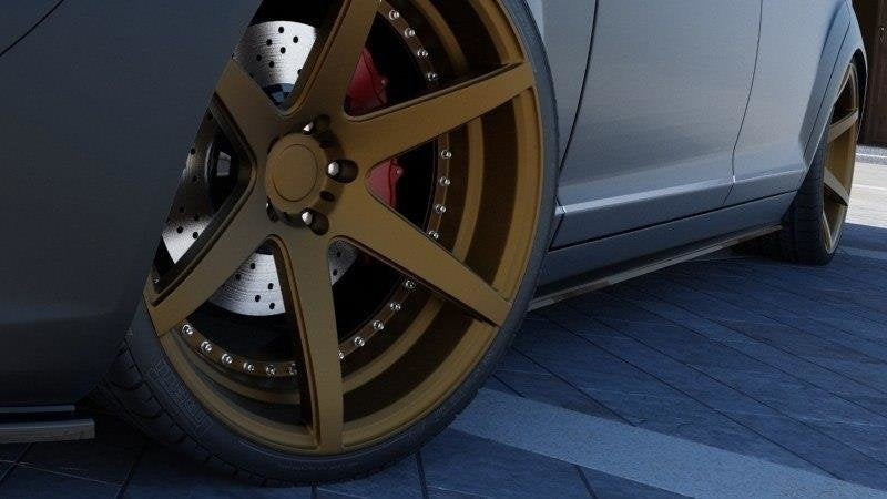 Praguri Mercedes S Class W221 2005-2013 v1 - Maxton Design