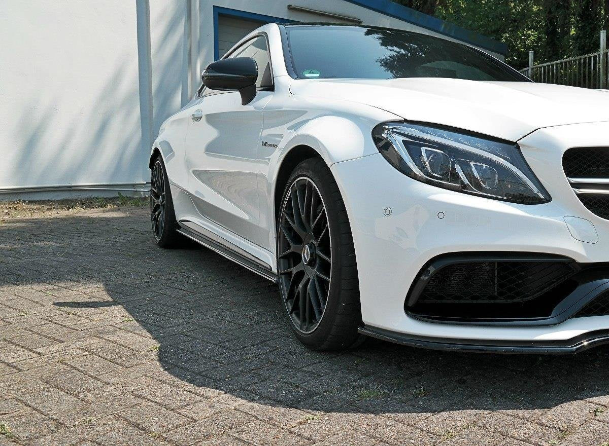 Praguri Mercedes C Class C205 63AMG Coupe 2016-2018 v1 - Maxton Design