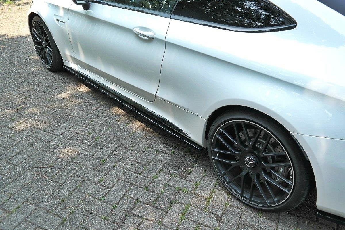 Praguri Mercedes C Class C205 63AMG Coupe 2016-2018 v1 - Maxton Design