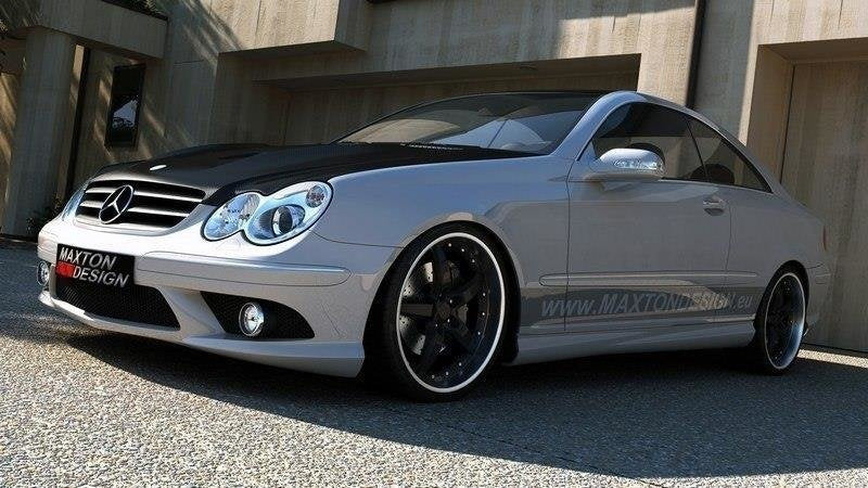 Praguri Mercedes CLK W209 AMG Look 2003-2009 v1 - Maxton Design