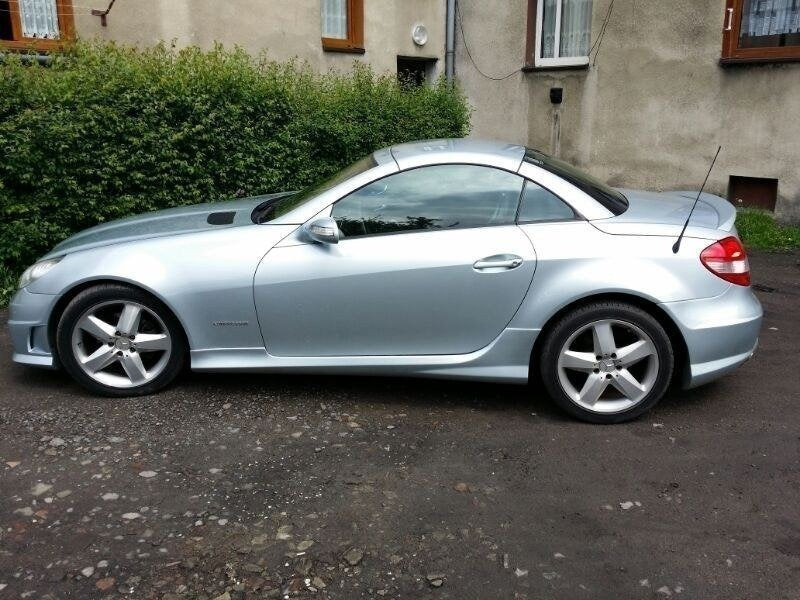 Praguri Mercedes SLK R171 (SLK R172 AMG Look) 2004-2011 v1 - Maxton Design