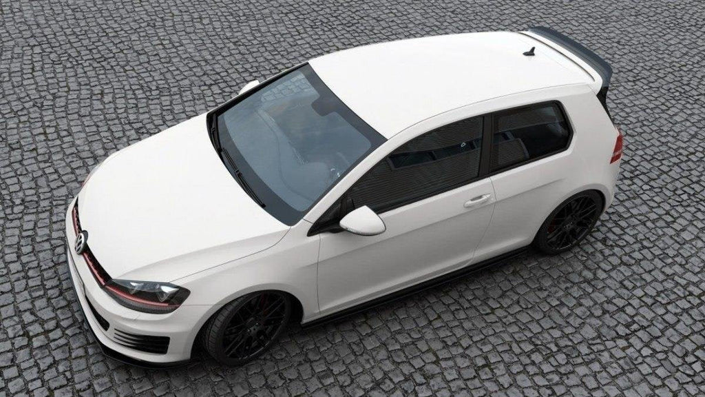 Eleron spoiler cap Volkswagen Golf 7 GTI Clubsport 2012-2017 v3 - Maxton Design