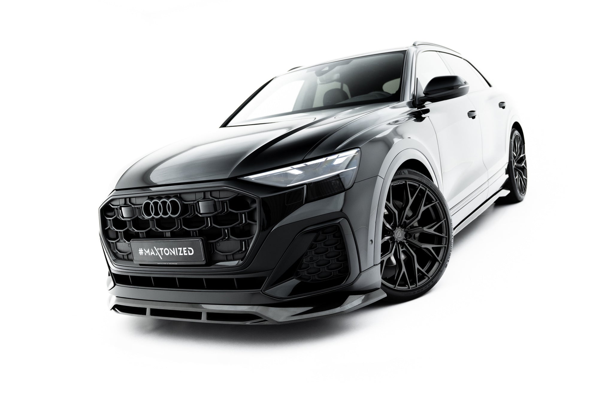 Pachet Exterior Prelungiri Body kit tuning Carbon Audi Q8 S-Line Mk1 Facelift 2023- v8 - Maxton Design