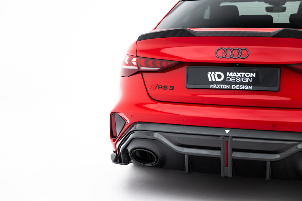 Pachet Exterior Prelungiri Body kit tuning Carbon Audi RS3 Sedan 8Y Facelift 2024- v14 - Maxton Design
