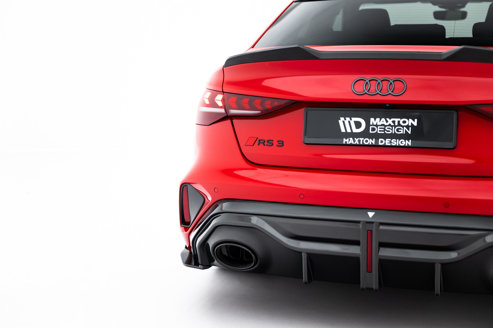 Pachet Exterior Prelungiri Body kit tuning Carbon Audi RS3 Sedan 8Y Facelift 2024- v14 - Maxton Design