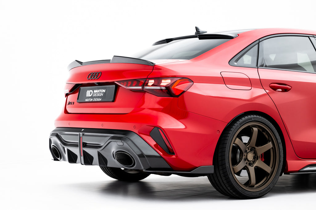 Pachet Exterior Prelungiri Body kit tuning Carbon Audi RS3 Sedan 8Y Facelift 2024- v14 - Maxton Design