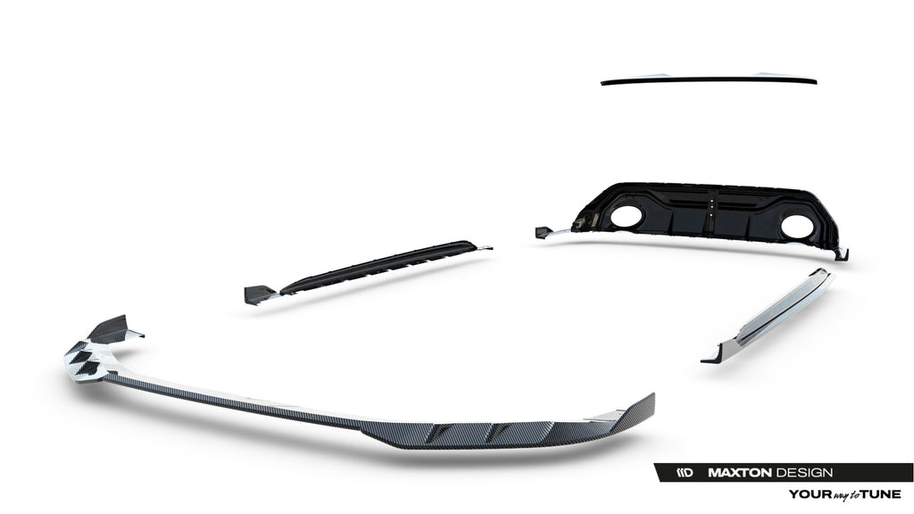 Pachet Exterior Prelungiri Body kit tuning Carbon Audi RS3 Sedan 8Y Facelift 2024- v14 - Maxton Design