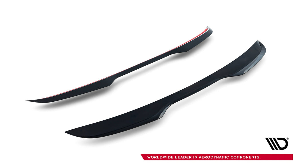 Pachet Set Splitter Exterior Prelungiri Body kit tuning Abarth 500e 2023- v1 - Maxton Design
