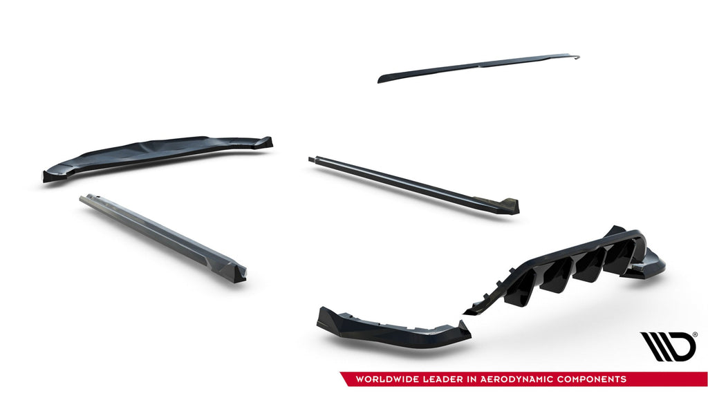 Pachet Exterior Prelungiri Body kit tuning Alfa Romeo Stelvio Mk1 2016-2022 v3 - Maxton Design