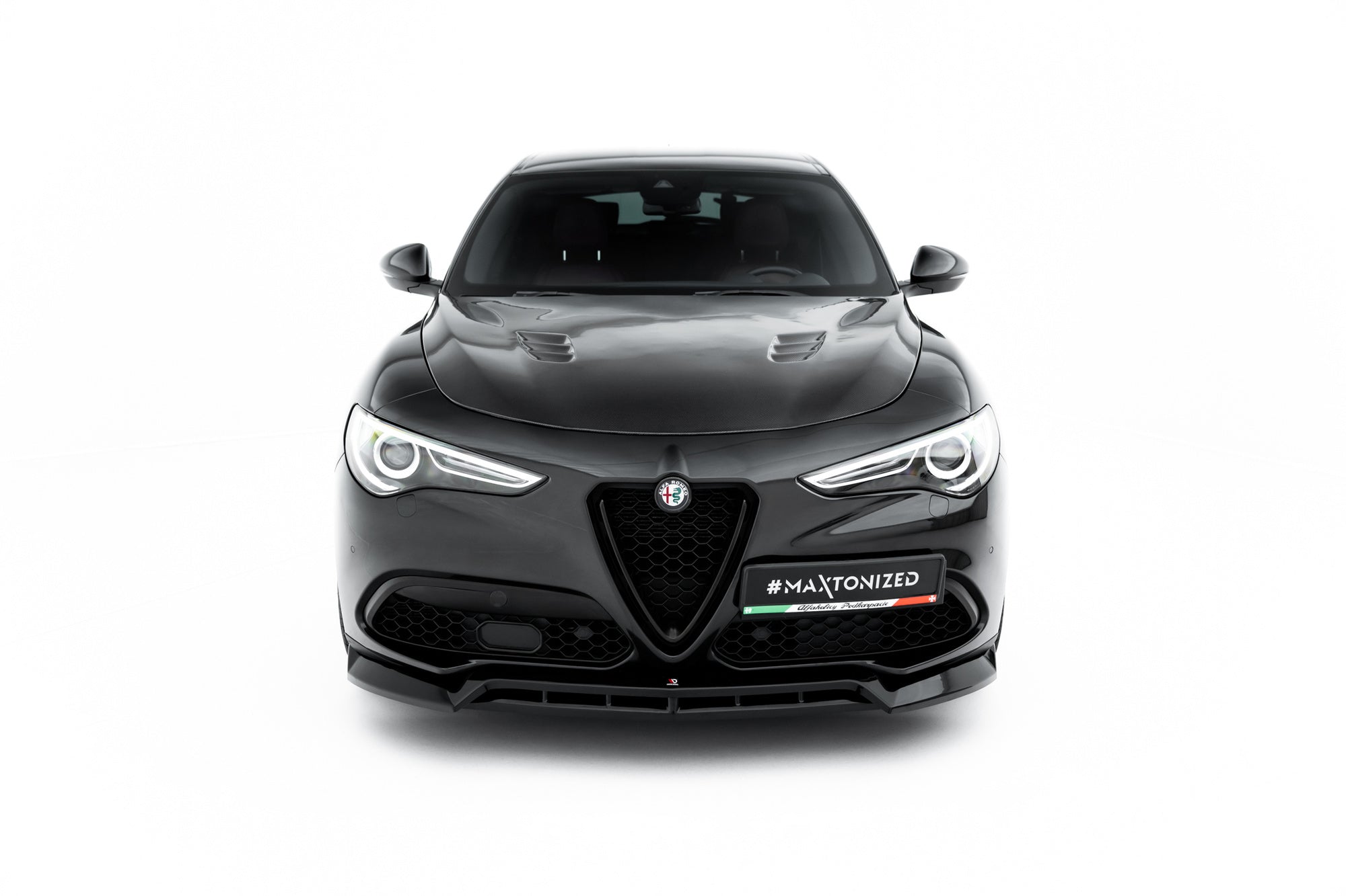 Pachet Exterior Prelungiri Body kit tuning Alfa Romeo Stelvio Mk1 2016-2022 v3 - Maxton Design