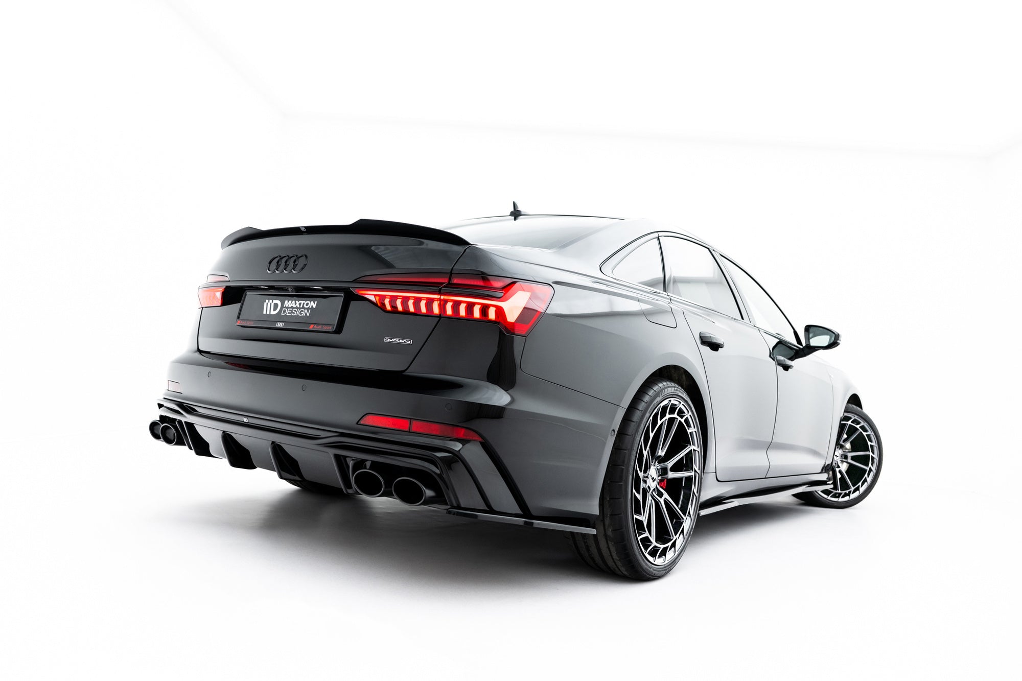 Pachet Exterior Prelungiri Body kit tuning Audi A6 S-Line Sedan / S6 Sedan C8 2018-2023 v10 - Maxton Design