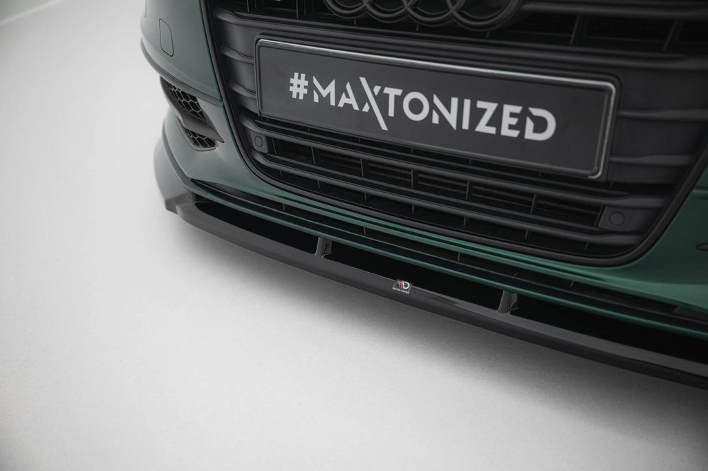 Pachet Set Splitter Exterior Prelungiri Body kit tuning Audi A6 S-line Avant C7 2011-2014 v14 - Maxton Design