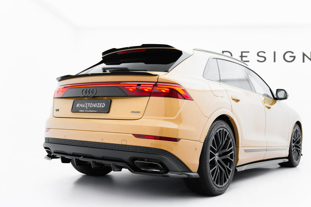 Pachet Set Splitter Exterior Prelungiri Body kit tuning Audi Q8 Mk1 Facelift 2023- v9 - Maxton Design
