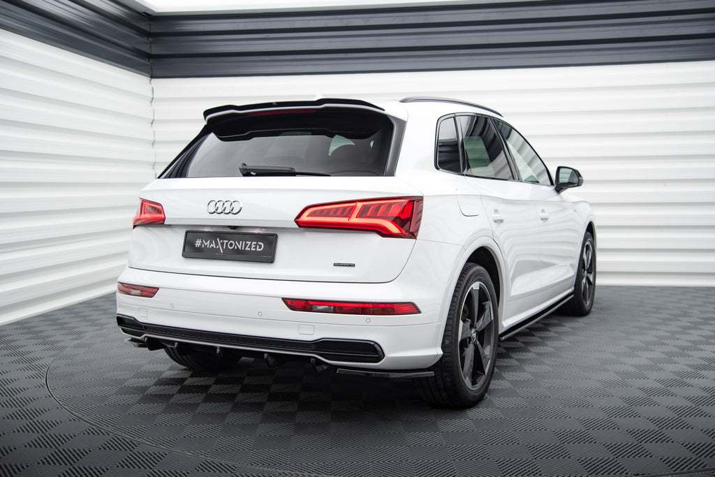 Pachet Set Splitter Exterior Prelungiri Body kit tuning Audi Q5 SQ5 S-Line Mk2 2017-2020 v5 - Maxton Design