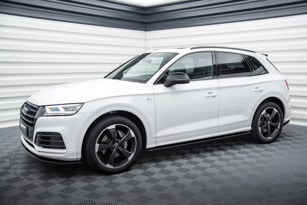 Pachet Set Splitter Exterior Prelungiri Body kit tuning Audi Q5 SQ5 S-Line Mk2 2017-2020 v5 - Maxton Design