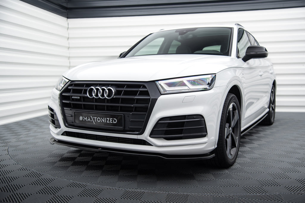 Pachet Set Splitter Exterior Prelungiri Body kit tuning Audi Q5 SQ5 S-Line Mk2 2017-2020 v5 - Maxton Design