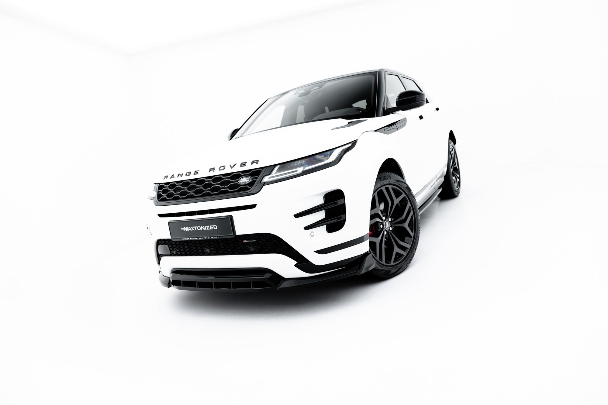 Pachet Set Splitter Exterior Prelungiri Body kit tuning Land Rover Range Rover Evoque Dynamic Mk2 2018-2023 v2 - Maxton Design