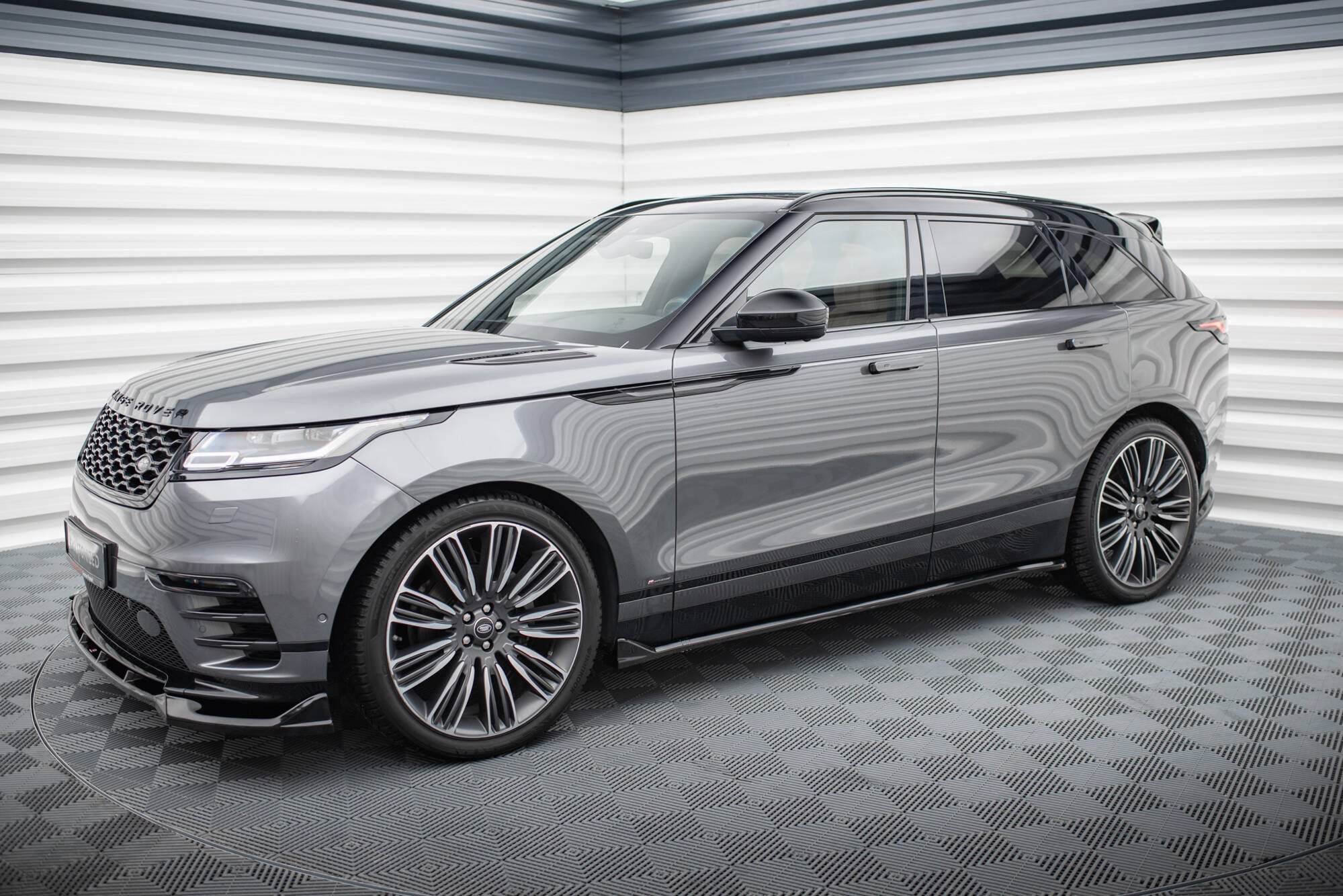 Pachet Set Splitter Exterior Prelungiri Body kit tuning Land Rover Range Rover Velar R-Dynamic Mk1 2017-2023 v3 - Maxton Design