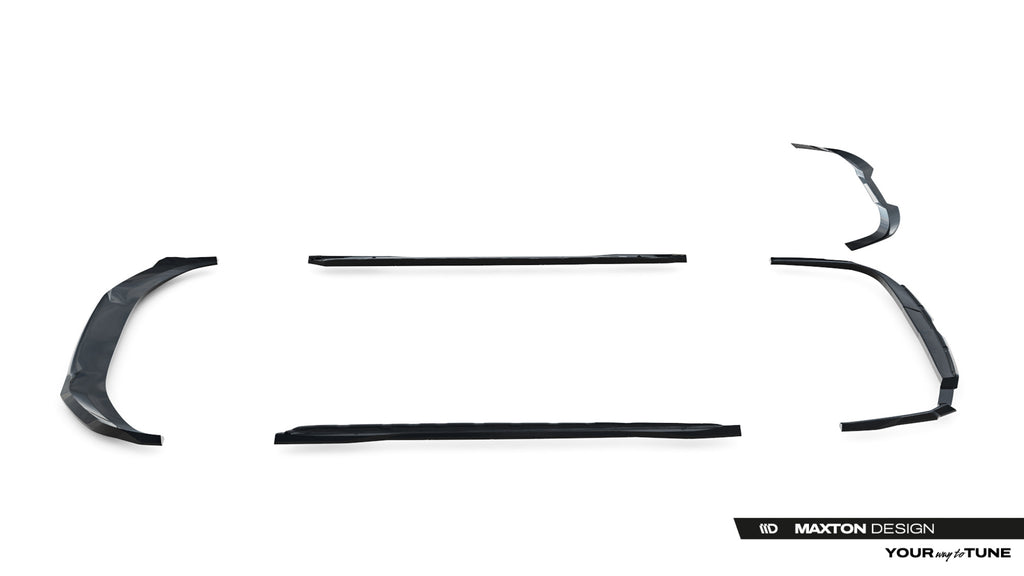 Pachet Set Splitter Exterior Prelungiri Body kit tuning Audi A6 S-Line Avant C9 2023- v1 - Maxton Design