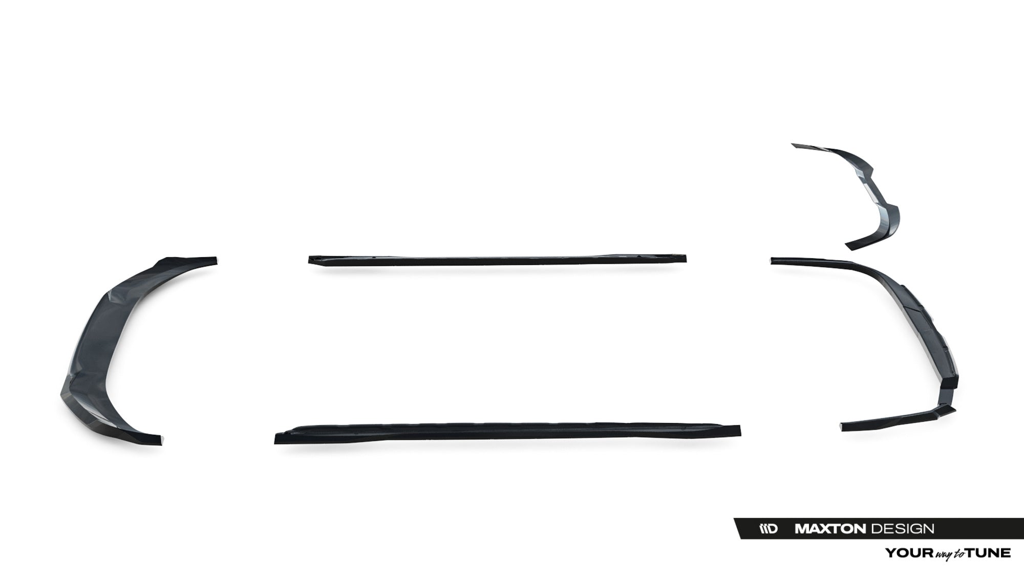 Pachet Set Splitter Exterior Prelungiri Body kit tuning Audi A6 S-Line Avant C9 2023- v1 - Maxton Design