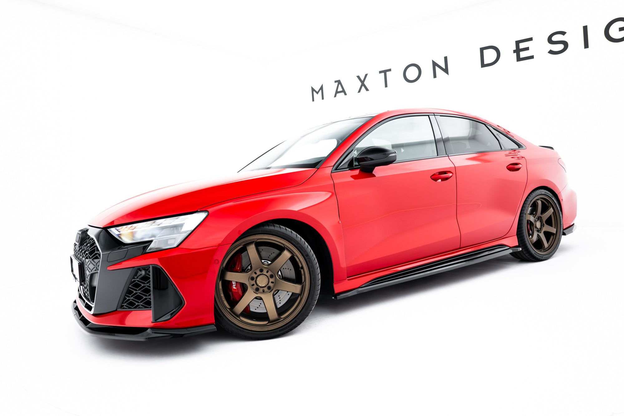 Pachet Exterior Prelungiri Body kit tuning Audi RS3 Sedan 8Y Facelift 2024- v19 - Maxton Design