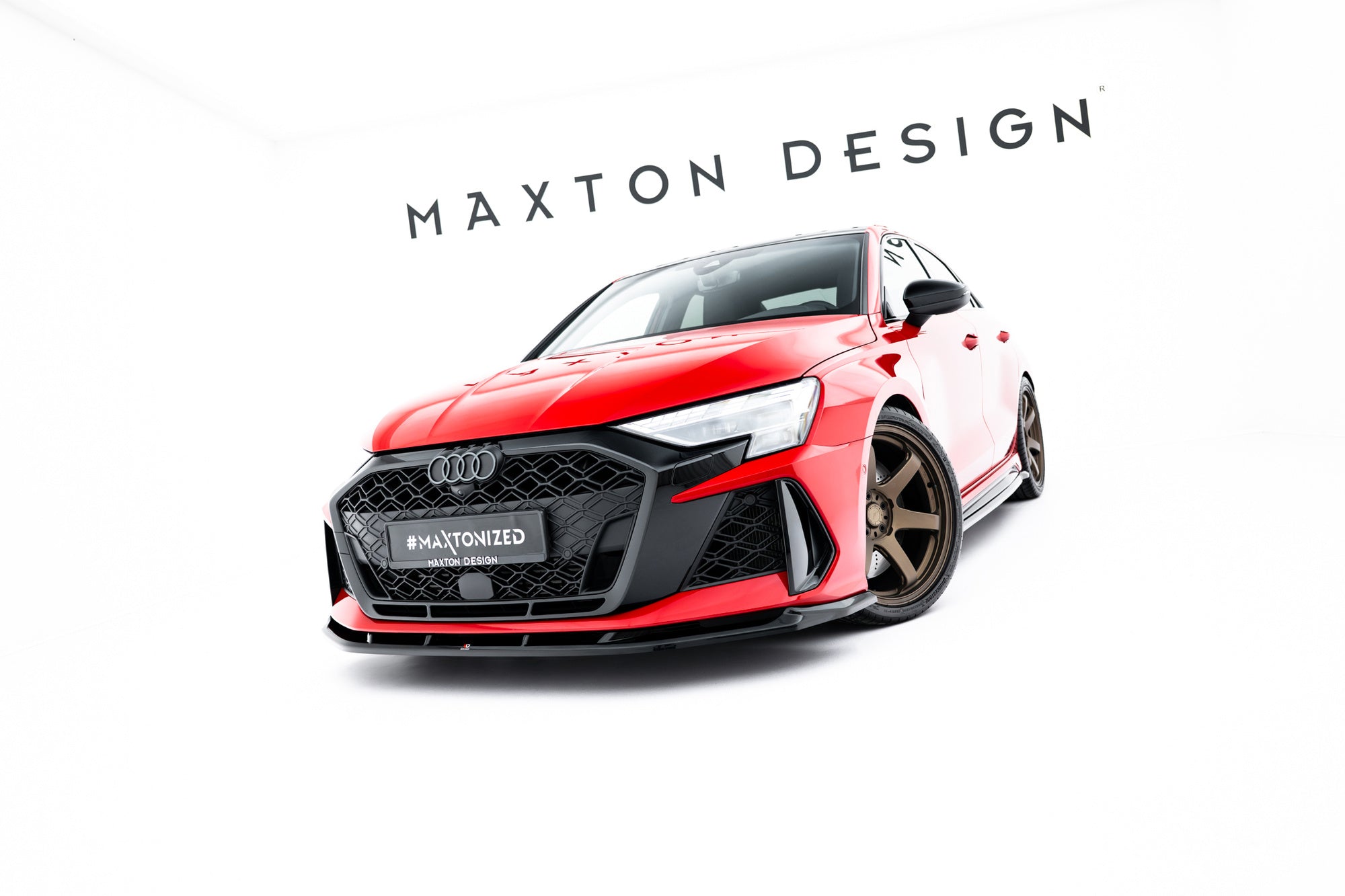Pachet Exterior Prelungiri Body kit tuning Audi RS3 Sedan 8Y Facelift 2024- v19 - Maxton Design