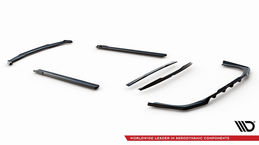 Pachet Set Splitter Exterior Prelungiri Body kit tuning Bmw Seria 7 G70 740d / 740i M-Pack 2022- v16 - Maxton Design