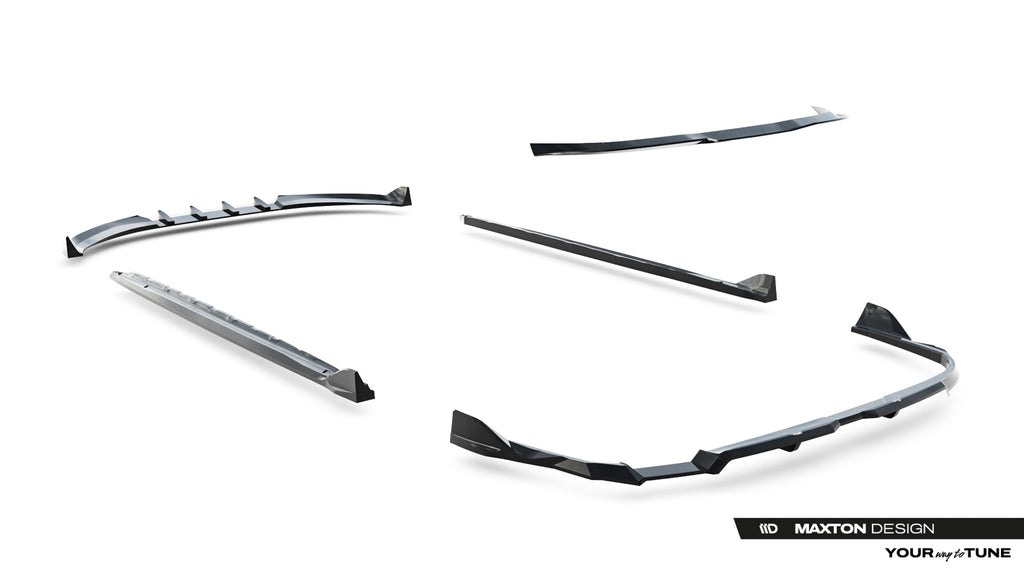 Pachet Set Splitter Exterior Prelungiri Body kit tuning Audi A6 S-Line Avant C9 2023- v2 - Maxton Design