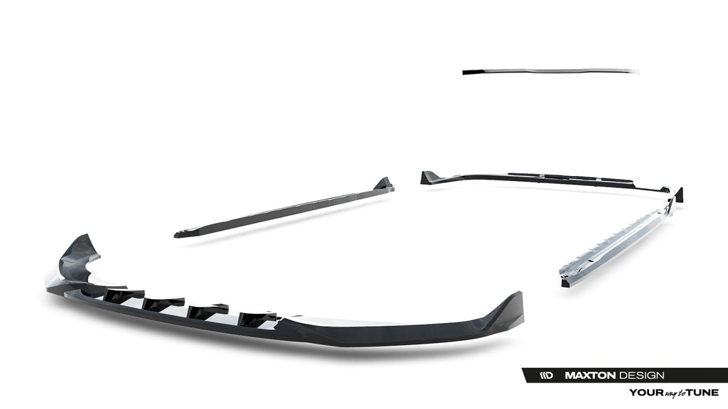 Pachet Set Splitter Exterior Prelungiri Body kit tuning Audi A6 S-Line Avant C9 2023- v2 - Maxton Design