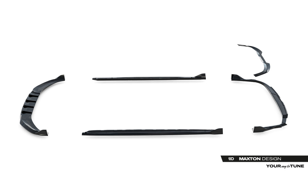 Pachet Set Splitter Exterior Prelungiri Body kit tuning Audi A6 S-Line Avant C9 2023- v2 - Maxton Design