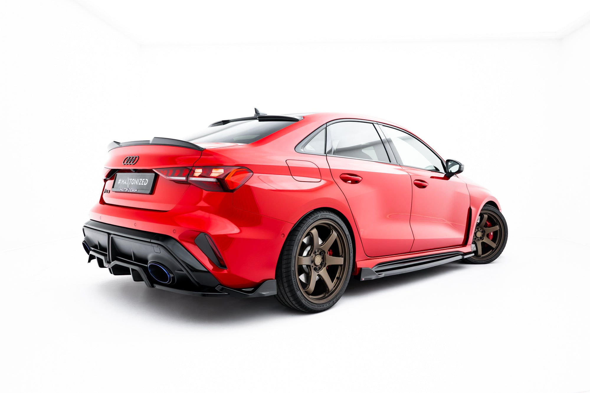 Pachet Exterior Prelungiri Body kit tuning Audi RS3 Sedan 8Y Facelift 2024- v18 - Maxton Design