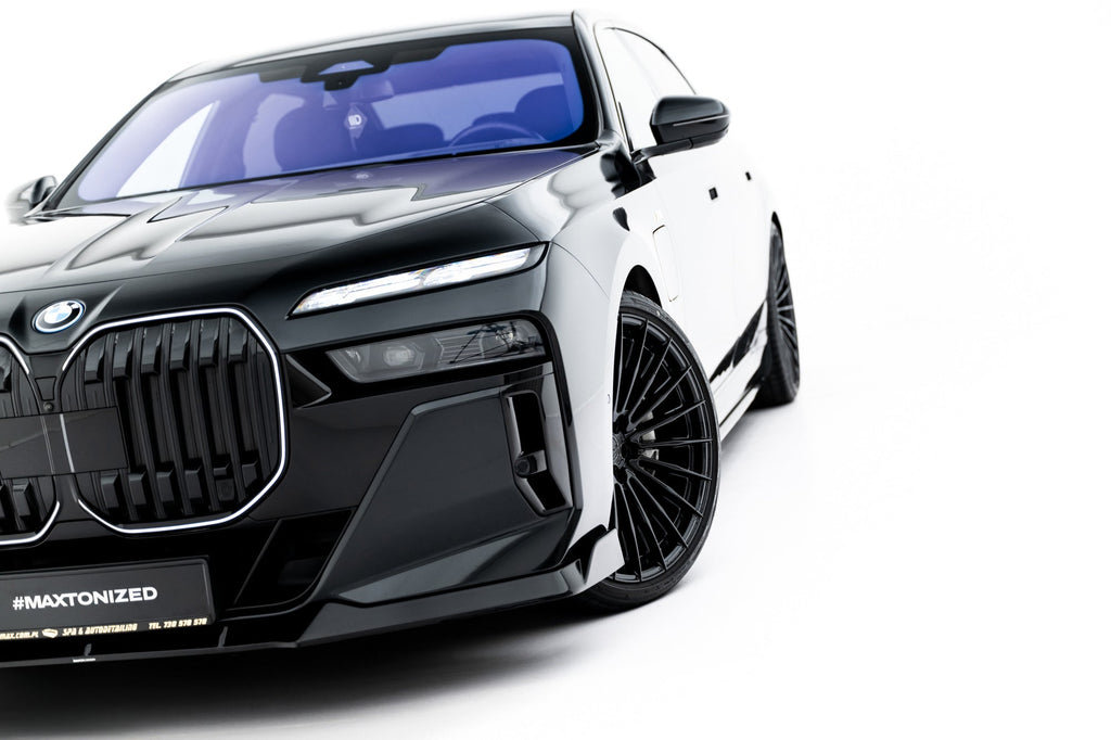 Pachet Set Splitter Exterior Prelungiri Body kit tuning Bmw Seria 7 G70 740d / 740i M-Pack 2022- v17 - Maxton Design