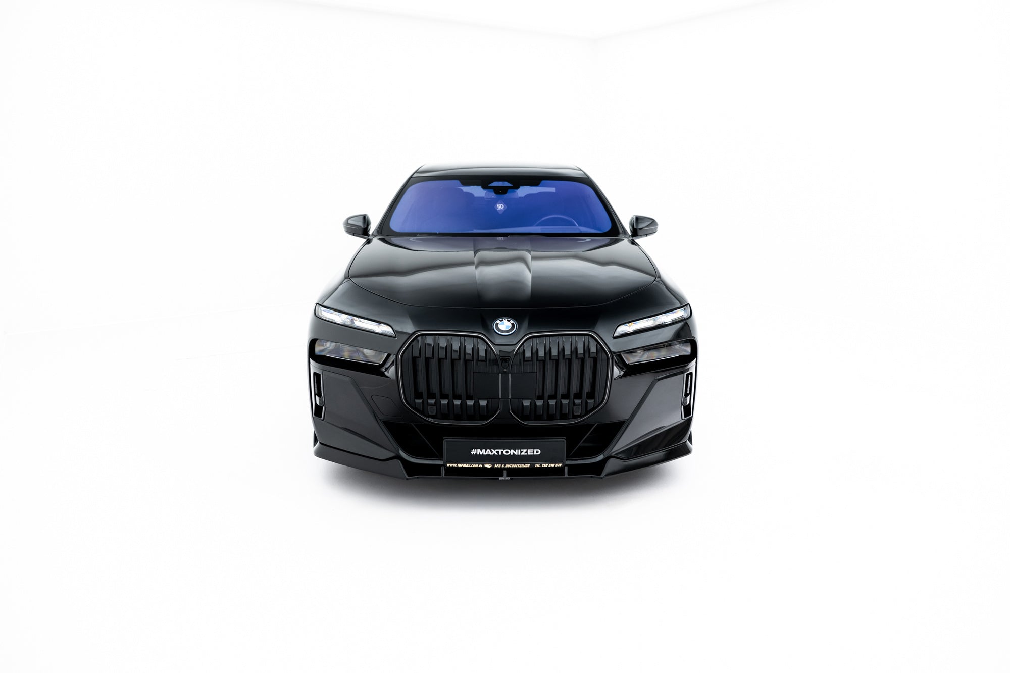 Pachet Set Splitter Exterior Prelungiri Body kit tuning Bmw Seria 7 G70 740d / 740i M-Pack 2022- v17 - Maxton Design