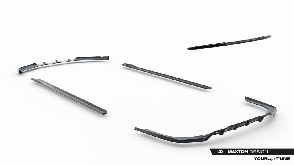 Pachet Set Splitter Exterior Prelungiri Body kit tuning Bmw Seria 7 G70 740d / 740i M-Pack 2022- v17 - Maxton Design