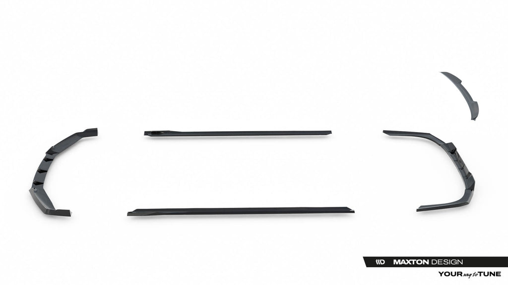 Pachet Set Splitter Exterior Prelungiri Body kit tuning Bmw Seria 7 G70 740d / 740i M-Pack 2022- v17 - Maxton Design